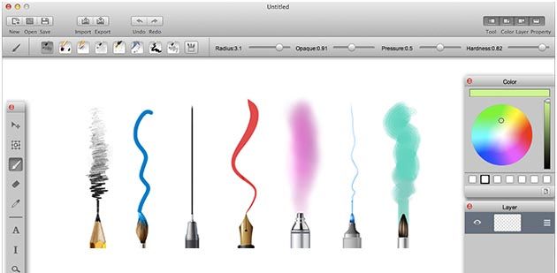 is there a program like paint for mac